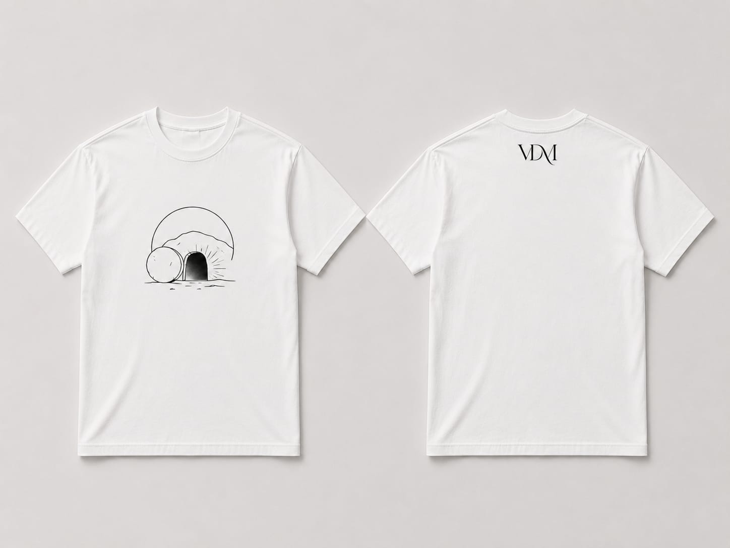 VDM Empty Tomb Tee in White