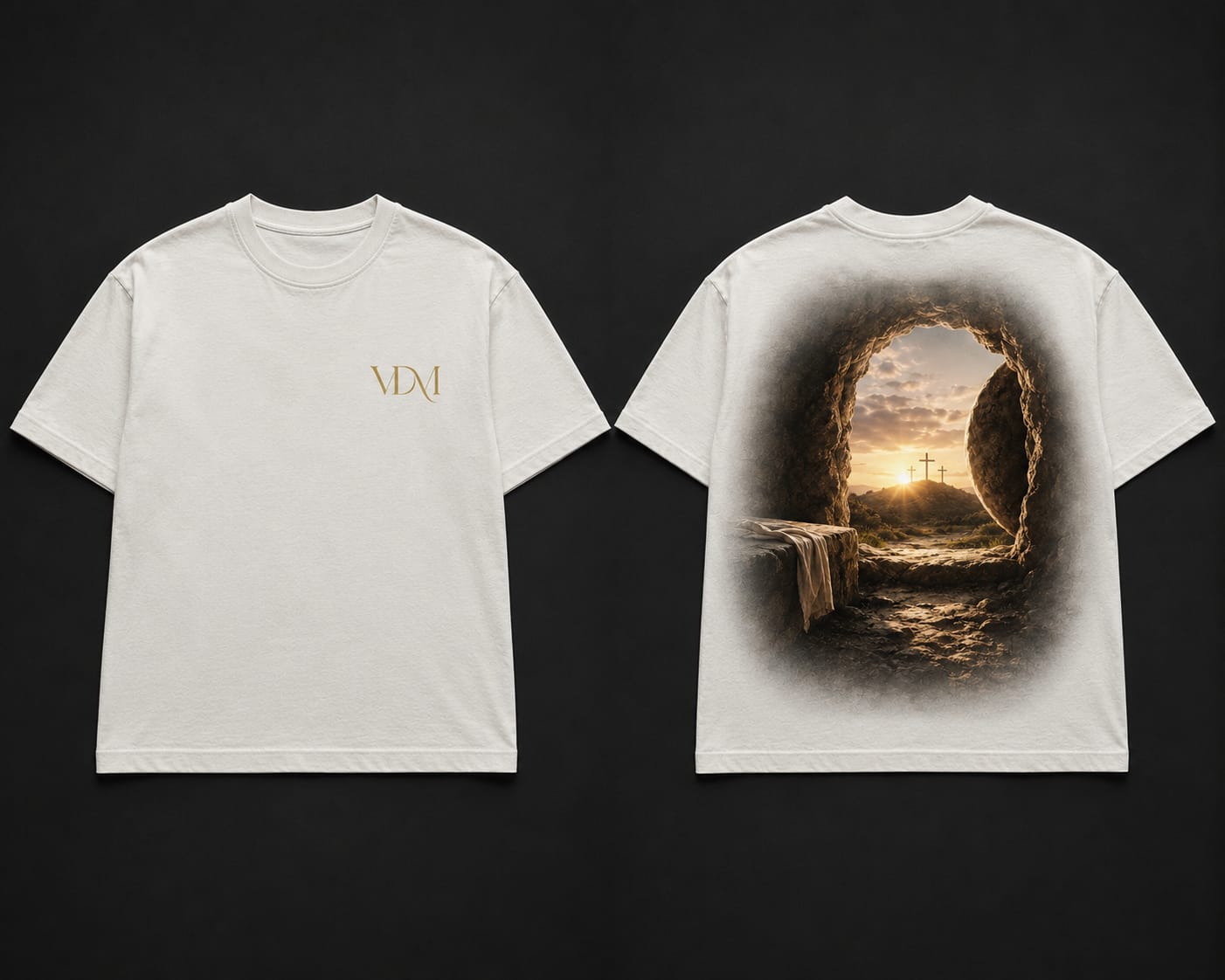 VDM Resurrection Morning Tee in White
