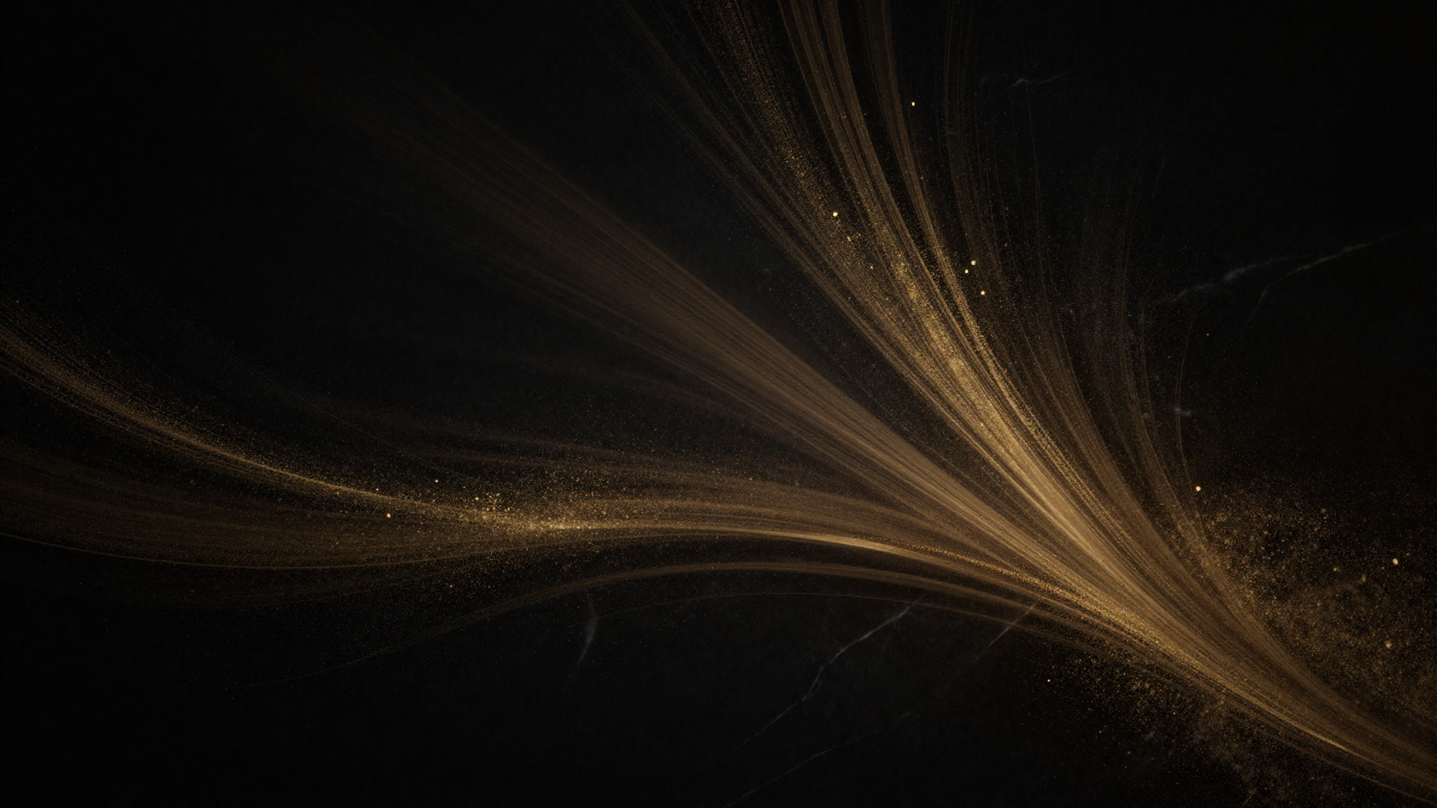 Warm gold light rays representing prestige and stability